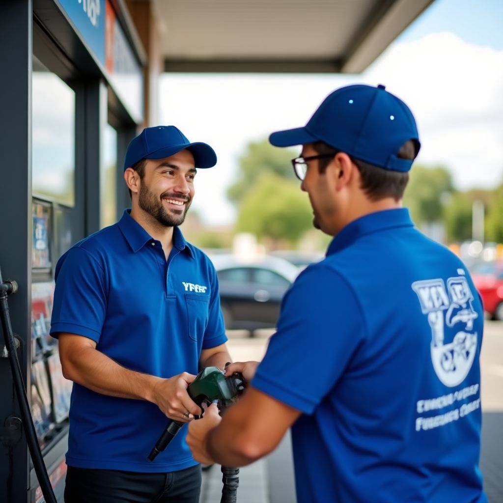 Personal de servicio YPF